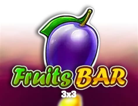 Fruits Bar 3x3 brabet